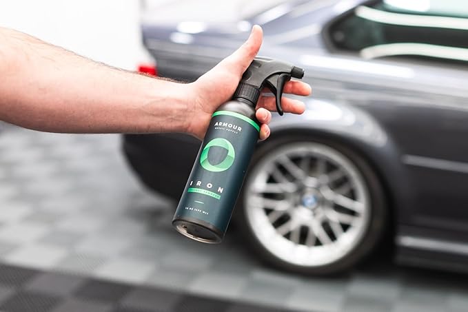 Armour Detail Supply - Iron - Iron, Brake Dust & Fallout Remover - Low-Odor, Non-Acid, pH-Neutral Formula for Removing Ferrous Material from Wheels and Painted Surfaces - 16 oz