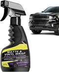 Car Interior Cleaning Spray - 120ml Matte Coating Hydrophobic UV Protection - Car Wrap Cleaner Detailer - for Stain Dust Oil Film Removal, Door Panel Seat Rubber Wheels