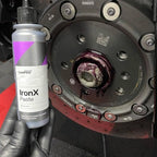 CARPRO IronX Paste Concentrated Iron Remover - Clings to & Dissolves Baked on Brake Dust on Clear Coated, Chrome, or Alloy Wheels - 500ml (17oz)