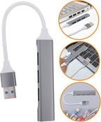 Angoily USB Extender Hub Multi-USB Port Splitter for Pc Laptop Car Gaming Keyboard Mouse Desktop