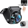 Backup Camera【 Switchable Button】 Support AHD 1080P/720P/CVBS/PAL, 170° Wide Angle, Super Clear Night Vision, IP69 Waterproof Reverse Camera, Front/Side/Rear View Camera for Cars/Trucks/SUVs/Vans