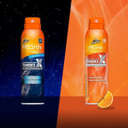 Armor All Fresh FX Smoke X Car Odor Eliminator Spray Variety Pack , Car Air Fresheners, Set of 2, Midnight Air and Citrus Breeze Scents, 3.5 Oz Each