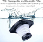 Handheld Vacuum Cordless car Cleaner, Powerful Cyclone Suction, Portable Rechargeable Household
