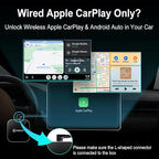 CarPlay AI Box 2025 Upgrade – Magic Box 3.0 with Wireless CarPlay & Android Auto, Bult-in Netflix, YouTube, Disney+, Prime Video | 5.8GHz WiFi, Auto Connect | for OEM Wired CarPlay Cars & Motorcycles