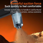 Portable Mini Handheld Cordless Electric Air Duster & Vacuum, 140,000 RPM Cordless Turbofan Blower, Compressed Air Cleaner for Keyboard, PC, Electronics, Car Vacuum, Camping, Travel, Dust Remover
