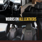 Legendary Leather Conditioner 16oz - Cleans, Conditions & Protects Car Interior - Leather Cleaner and Restorer for Car Seats, Plastics & Vinyl | Satin Finish, Non-Greasy