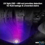 NextLED Premium Detailing Light Bundle: NT-V3505 Ceramic Coating Light & NT-1010UV 4-Color Paint Inspection Light