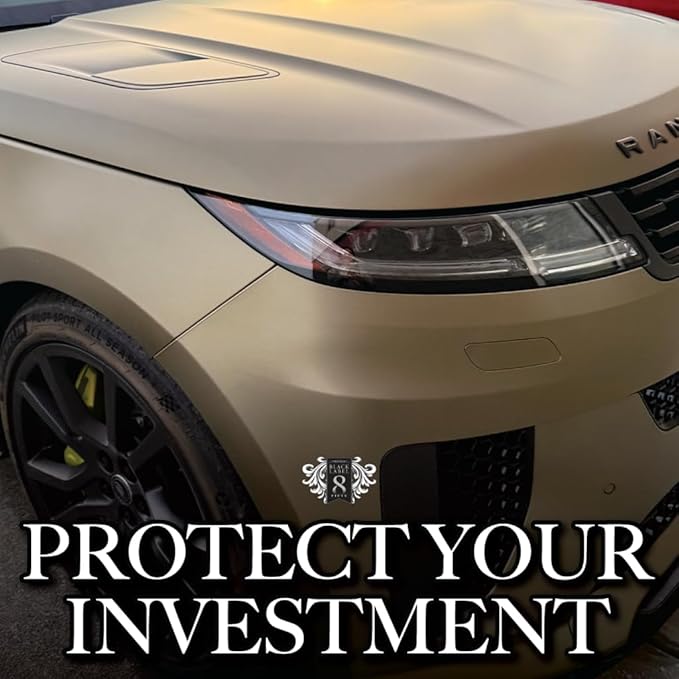 Pinnacle Black Label Ceramic Matte Coating – Ultimate Protection for Matte Paint, Vinyl Wraps & Wheels, No Gloss Finish, Easy Application, 50 mL
