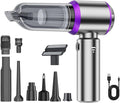 Car Vacuum Handheld Cleaner,Portable Cordless 21000Pa High Power Hand Held 3-Speed Adjustment and Multi-Nozzles Cleaner for Home, Car, Office, Pet Hair