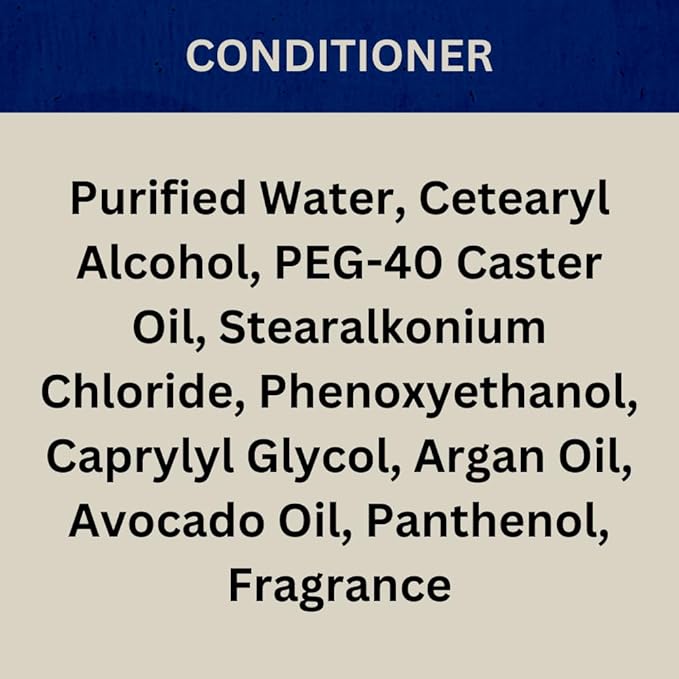 Payden's Cobalt Honey Cedar & Leather For Men Scented Argan Oil Hair Conditioner, 16 Oz
