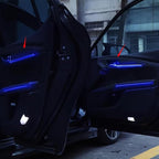 HIGH FLYING Car Interior Accessories for Toyota Camry 2025 2026 Inner Side Door Decorative LED Atmosphere Ambient Light Strip Replacement KIt ABS (Blue Lighted)