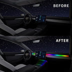 for Tesla Model 3 Y RGB Dreamcolor LED Neon Light Kits Dashboard Ambient Lighting Interior Lights 2025 2024 2023 2022 2021 Accessories Accessory, App & Remote & USB Hub, DC 12V