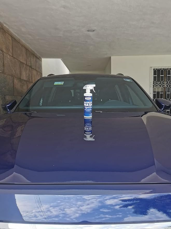 Nanotech Surface Solutions Nanotech Waterless Car Wash & Hybrid Coat- Rinse Less Car Wash Ceramic Spray- No Soap or Water Needed- Glossy Slick Finish- Paint Sealant Detailing (1 Gallon)