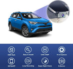 Fitcamx 4K Dash Cam Suitable for Toyota RAV4 2017 2018 (Part No Ends with #42080 or 42090), OEM Factory Look, UHD 2160P Video, Built-in WiFi & APP, Loop Recording, G-Sensor, Plug & Play, 64GB Card