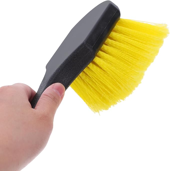 Ipetboom 9pcs Car Wheel Cleaning Brush Set, Auto Detailing Brushes for Tires, Dashboard, Air Vents, and Exterior Surfaces, Soft Bristle Kit for Vehicle Interior and Exterior Care