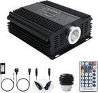 AMKI DMX 45W Light Source Engine Driver Remote/APP Control Starlight Box Motor Remote Control, Connect with DMX512 Console Decoder