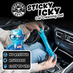 Chemical Guys Sticky Icky Car Cleaning Gel, Green Apple & Sweet Strawberry Scent - Detailing Kit, Car Dust Crevice Cleaner, Slime Auto Air Vent, Cleaning Putty For Keyboard Cleaner (2 Pack) - CJK1002