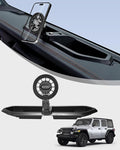 Phone Holder for Jeep Wrangler JL JLU 2018-2023/Gladiator JT 2020-2023 Accessories Magnetic Phone Mount for MagSafe, Magnets Dashboard Mount Phone Holder Dash Tray (Only for 4X4, Not for 4XE)
