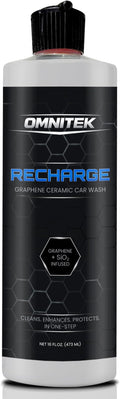 Graphene Ceramic Car Wash Soap - Graphene Coating Infused Car Shampoo - pH-Neutral Formula for Coatings - Cleans, Protects, & Recharges Existing Coatings In One Step (16oz)