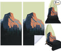 Hahafelt 2 Pack Car Seat Towel Covers Athletic Running Towel Performance Microfiber Post Workout Sweat Washable Cover Non Slip for Seat Outdoor Sport (Yosemite)