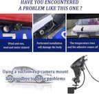 IHOTDER Dash Cam Mount - 360°Rotatable Portable Device Mount for Most Dash Cams & Rearview Cameras - Fits Car, Truck, SUV, RV, Van - Mini, Waterproof, Sturdy