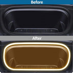 2025 Tesla Model Y Juniper Frunk Light Strip Ambient Lighting Kit LED Interior Lights for Model Y Juniper Accessories 2020-2026 Warm Light
