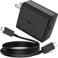 60W USB C Charger with 5A Cable for Super Fast Charging Adapter for Samsung S26 Ultra S25 S23 A17 A16 Wall Plug Power Adaptor for iPhone 17 Pro Max 16 15 Pixel 10a 9a USB-C to Type C PD Charge Cord 1M