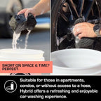 Ethos Hybrid Ceramic Rinseless Car Wash - Spot Free Rinse for Cars Waterless Wash - No Rinse Wash - Spot Free Car Wash (Gallon)
