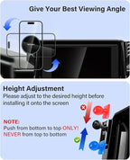 SKYLOTEC Phone Mount for Lexus RX350 RX350L RX450h RX450hL 2020-2022, Magnets Wireless Charger Phone Holder Compatible with MagSafe, 12.3-Inch Screen Cradles Bracket for Cell Phones