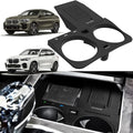 Wireless Car Charger Compatible with BMW X5 X6 X5M X6M 2020-2022 Center Console Accessory Panel, 15W Qi Fast Charging Phone Pad for F85/F86 Support Original NFC, size