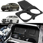 Wireless Car Charger Compatible with BMW X5 X6 X5M X6M 2020-2022 Center Console Accessory Panel, 15W Qi Fast Charging Phone Pad for F85/F86 Support Original NFC, size