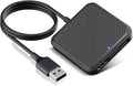 Wireless Carplay Adapter, Android Auto Adapter 2025 Carplay, Plug and Play, Convert Wired to Wireless Supports Car Original Control, Mini Car Play Box for Cars