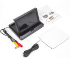 Car Truck Vehicle Small Mini Digital 5 Inch Monitor Screen Flip Down Folding Foldable by HitCar