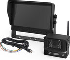 ECCO K7000B-WK Dashboard Video Camera Kit with 7 Inch LCD Color Wireless System
