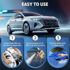 Quick Effect Car Coating Spray 2 Pack, Waterless Wash Polish, Paint Protection and Glass Cleaner