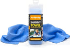 ARTIPOLY Premium Shammy Cloth for Car Drying (34”x25”)-Super Absorbent Chamois Towel for Car-Reusable Shammy Towel for Car, Bathroom,Pets, Dust Remove, No Spots/Streak/Scratch, Blue