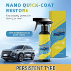Nano Quick Coat Restore Coating Spray, 2026 Advanced Automobile Quick-Acting Coating Agent for Car, Long-Lasting Car Showroom Gloss with Dust Proof and Glazing Effects (3pcs)