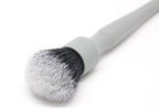 Detail Factory - Synthetic Detailing Brush Set - Ultra-Soft Interior Car Cleaning Brushes for, Screens, Emblems, & Tight Spaces - Gray