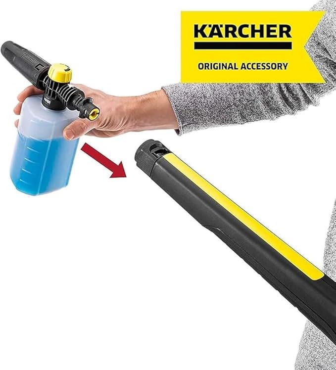 Kärcher Pressure Washer Car Wash Kit - Car Soap Concentrate, Foam Cannon Nozzle for K1-K5 Electric Washers