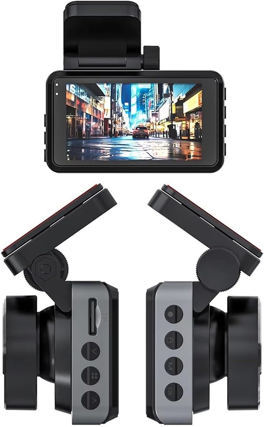 The Dash Cam Lawyer® Dash Shield Pro – 4K + 2K Dual Dash Cam Front & Rear, Attorney-Designed for Accident Evidence, Super Night Vision, Built-in GPS + WiFi, Parking Mode