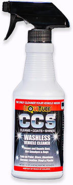 CCS Multi Surface Cleaner - Bug Remover for Motorcycles, Cars, Trucks, RVs, Boats - Polymer Chain Clear Coat Ceramic Alternative - Top Coat Shine and Protection Technology (16 oz)