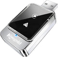 CrystalSync Elite Wireless CarPlay Adapter for Apple i-Phone i-OS 10+ and Android Auto, Mini Edition, Converts Factory Wired to Wireless, Plug and Play