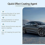 Nano Quick Coat Restores, Nano Quick Coat Restore Coating Spray, Quick Effect Coating Agent for Cars, Advanced Cars Quick-Acting Coatings Agent Spray, for All Car Models (1PCS)