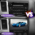 Android 13 Car Radio Stereo for Toyota Tundra 2007-2013 Toyota Sequoia 2008-2018 with Wireless Carplay Android Auto 10-inch Touch Screen Head Unit