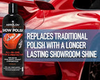 Show Polish: High Gloss Polish and Base Coat Sealer, Liquid Car Wax Shine with Polymer Paint Sealant Protection, Base Coat Sealant, All-in-One Polish and Protectant