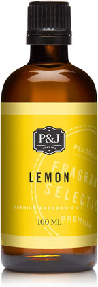 P&J Trading Fragrance Oil | Lemon Oil 100ml - Candle Scents for Candle Making, Freshie Scents, Soap Making Supplies, Diffuser Oil Scents