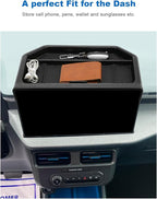 CDEFG for 2026 Ford Maverick Dashboard Storage Tray - Behind Screen Organizer Box 13.2-Inch Screen Dash Tray for 2025 2026 Ford Maverick Truck Accessories