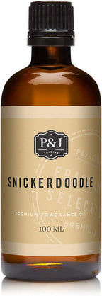 P&J Fragrance Oil Snickerdoodle 100ml - Candle Scents, Soap Making, Diffuser Oil, Fresh Scents