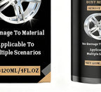 Car Wheel Cleaning Spray, Complete Detailing Solution, 4fl.oz, Iron Aluminium Remover, Rim Cleaner Spray, Powerful Stain Removal, for Cars, Trucks, Motorcycles, and RVs