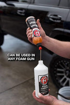 Adam's Wash & Wax Washing Bundle - Car Wash Soap Infused With Pure Carnauba Car Wax | Car Cleaning Formula W/Paint Protection | Use In 5 Gallon Bucket Foam Cannon & Foam Gun